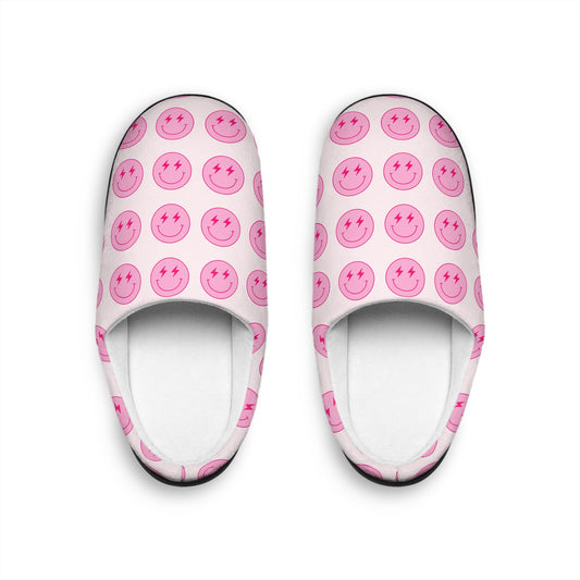 New!! Pink Happy Shock Slippers